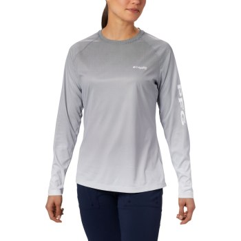 Columbia Sweater Dames, PFG Tidal Deflector Long Sleeve Zwart, 29EZOJTFB